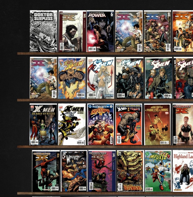 Huge Lot 150+ Comics with Ultimate X-Men, X-Treme X-Men & More!