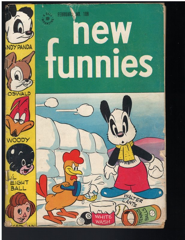 New Funnies #108 (Dell, 1946)