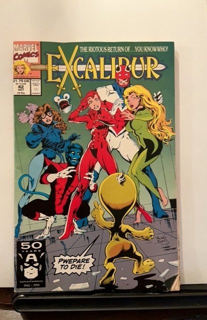 Lot of 2 Excalibur #14,42 (1991)