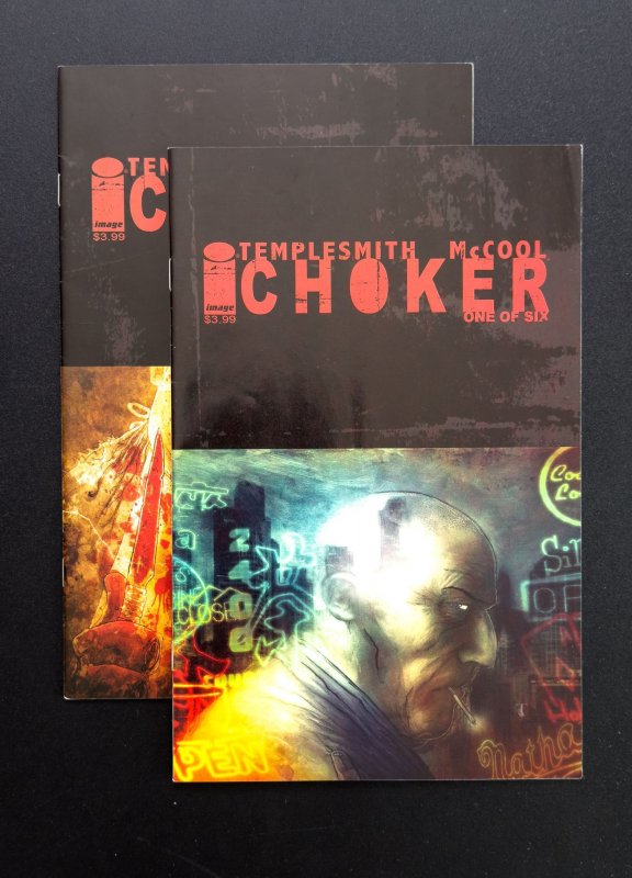 Choker #1-2 (2010)  [2 bk Lot]- Templesmith Art, Dark Noir Series - [Horror] NM