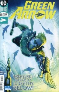 Green Arrow (6th Series) #35 VF/NM ; DC | Underwater Cover