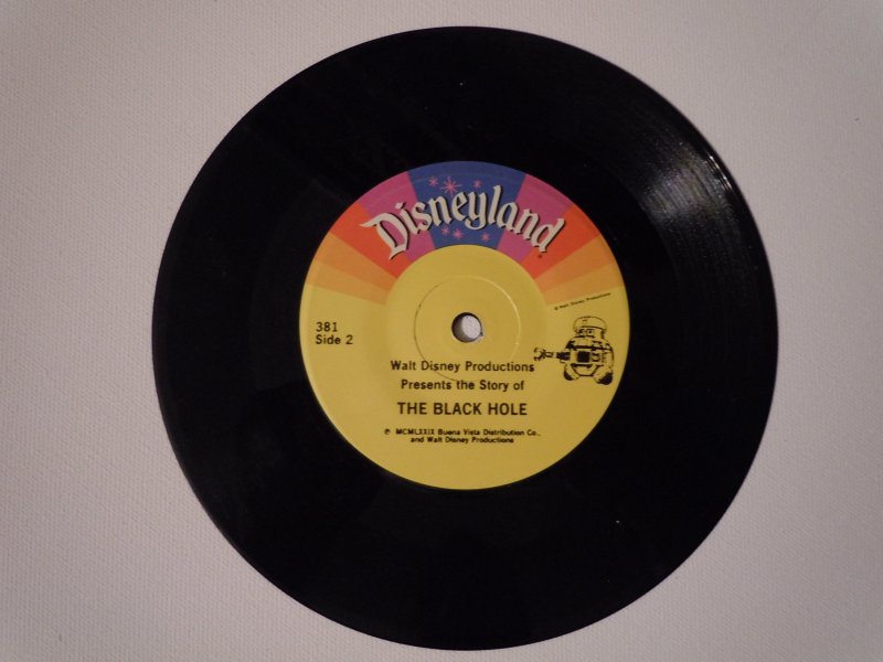 The Black Hole Read Along Book And Record(1979)