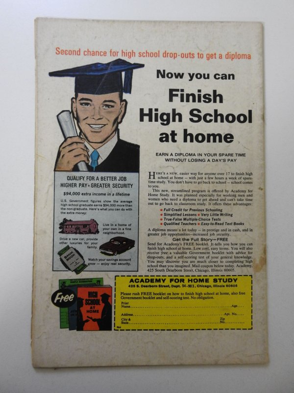 Where Monsters Dwell #4 (1970) VG Cond moisture stain, rust on bottom staple