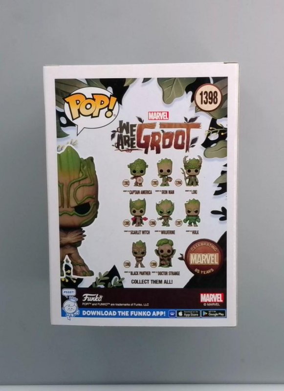 Funko Pop! Groot as Black Panther #1398, Marvel, Target Excl.