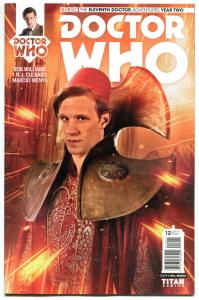 DOCTOR WHO #12 B, NM, 11th, Tardis, 2015, Titan, 1st, more DW in store, Sci-fi