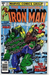 Iron Man #132 Newsstand Edition (1980) Iron Man