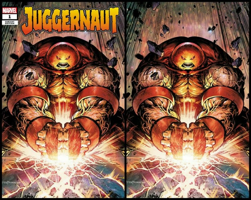 ??? JUGGERNAUT #1 TYLER KIRKHAM Exclusive Virgin & Trade Variant Ltd 1000