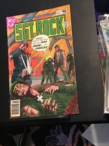 Sgt. Rock #337 (1980) Joe Kubert cover mid high grade FN/VF