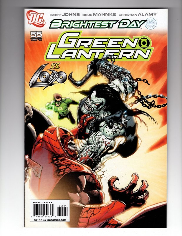 Green Lantern #55 (2010) LOBO Appearance / HCA2