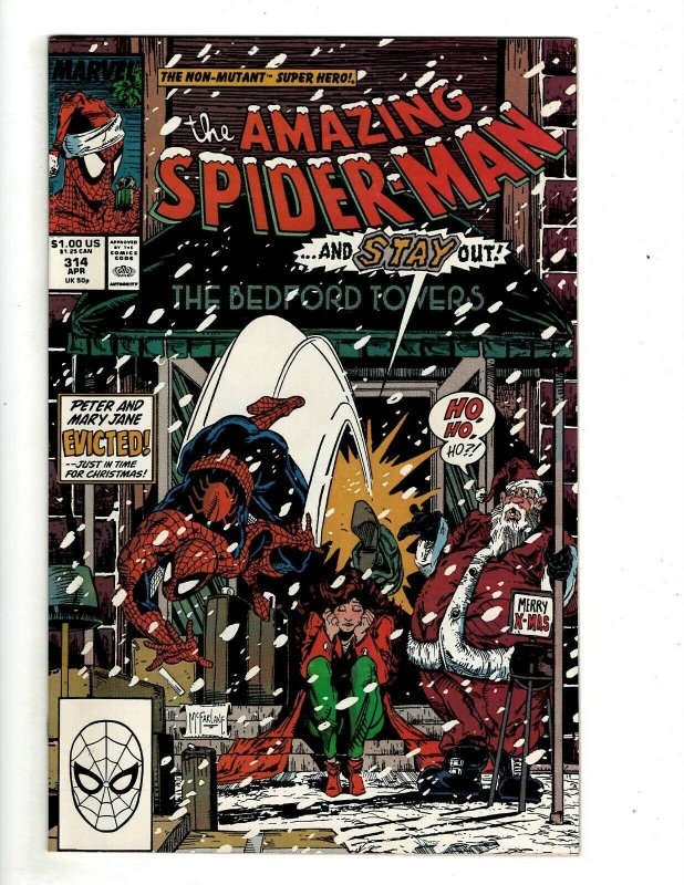 Amazing Spider-Man # 314 NM Marvel Comic Book Hob-Goblin Black Rhino Venom UD1