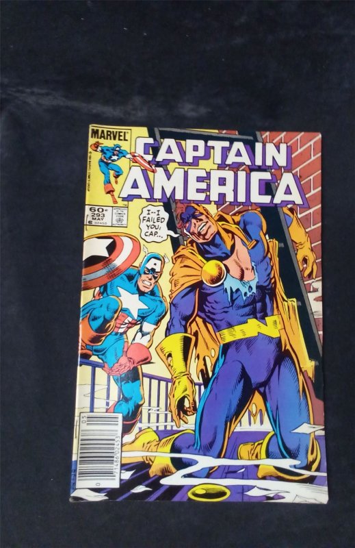 Captain America #293 1984 marvel Comic Book marvel Comic Book