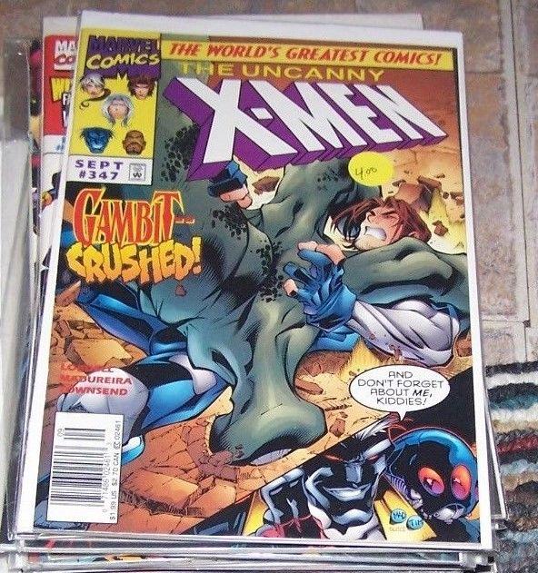 Uncanny X-Men #347 (Sep 1997, Marvel) gambit rogue bishop