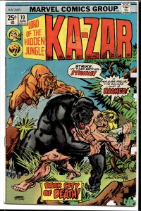 Ka-Zar #10 (1975) Ka-Zar