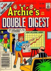 Archie's Double Digest Magazine #20 GD ; Archie | low grade comic Inflation Cost