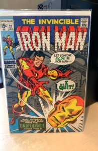 Iron Man #21 3.5 VG-