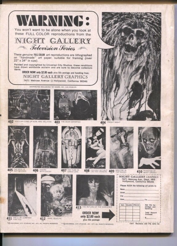 Monster World #6 1975-Mayfair-Young Frankenstein-King Kong-Vincent Price-Norm...