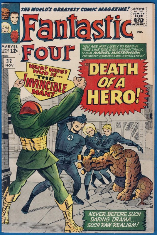 Fantastic Four #32 (1964) FN