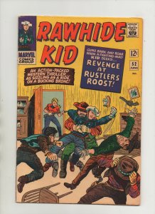 Rawhide Kid #52 - Revenge At Rustler's Roost - (Grade 6.5) 1966