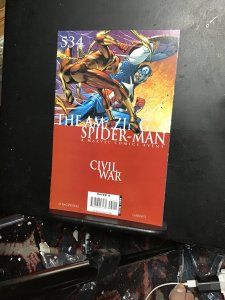 The Amazing Spider-Man #534 (2006) high-grade Civil War! Captain America! VF/NM