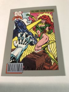 MAXIMUM #136 card : DC IMPEL Series 1 1991 NM/M, Redhead Alien