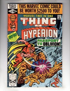Marvel Two-in-One #67 (1980) THE THING & HYPERION! / 112-BN#1