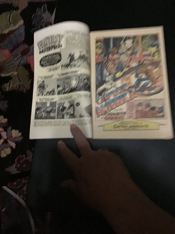 Fantasy Masterpieces #5 (1966) Golden-Age Captain America! Mid high grade! FN/VF