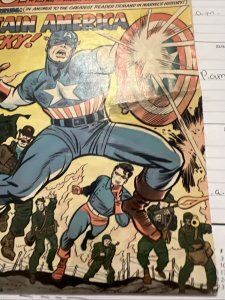 Sgt. Fury and His Howling Commandos 13 Captain America 1964 Low Grade