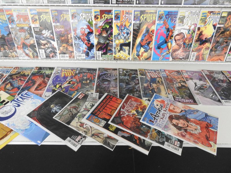 Huge Lot 140+ Comics W/ Spider-Man, Archie, Morbius, +More! Avg VF Condition!