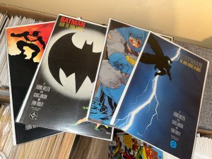 Batman the Dark Knight Returns 1986 Lot, Complete Series Set w/#s 1-4 1st Prints