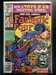Fantastic Four Annual #15 Newsstand Edition (1980)