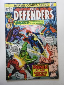 The Defenders #15 (1974) FN/VF Condition! MVS intact!