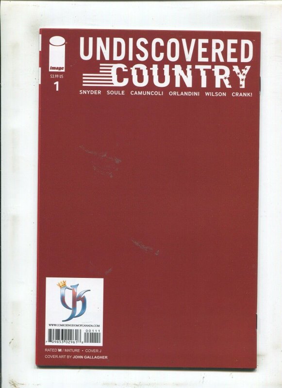 UNDISCOVERED COUNTRY #1 (9.0) J. GALLAGHER VIRGIN VARIANT!! 2019 709853029618
