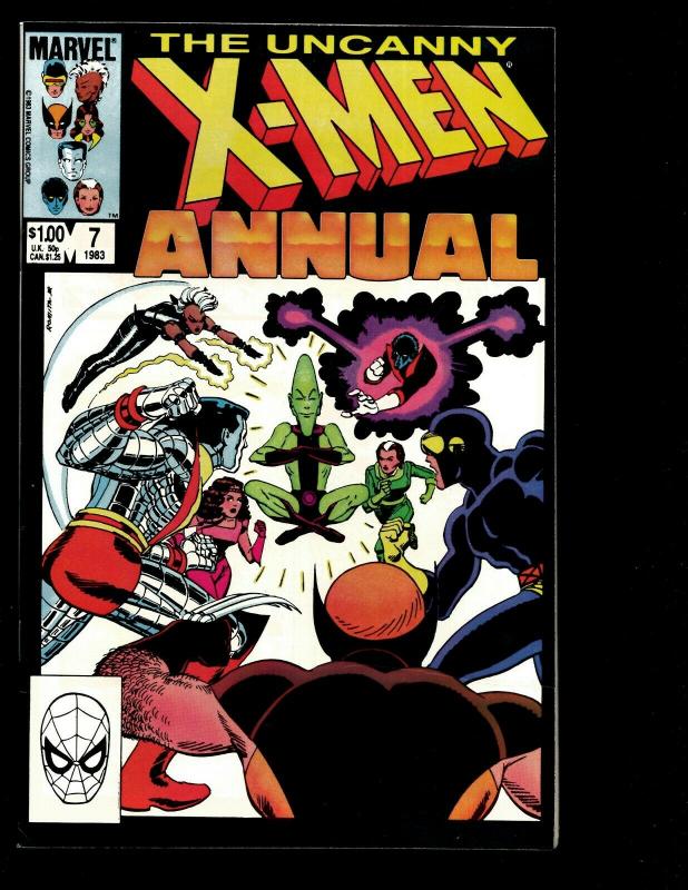 Lot of 10 Uncanny X-Men Marvel Comics '80 '81 '82 '83 '84 '85 '86 '87 '88(2) JF3