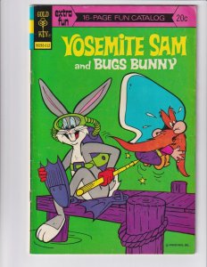 Gold Key Comics Yosemite Sam Bugs Bunny No. 18 December 1973  