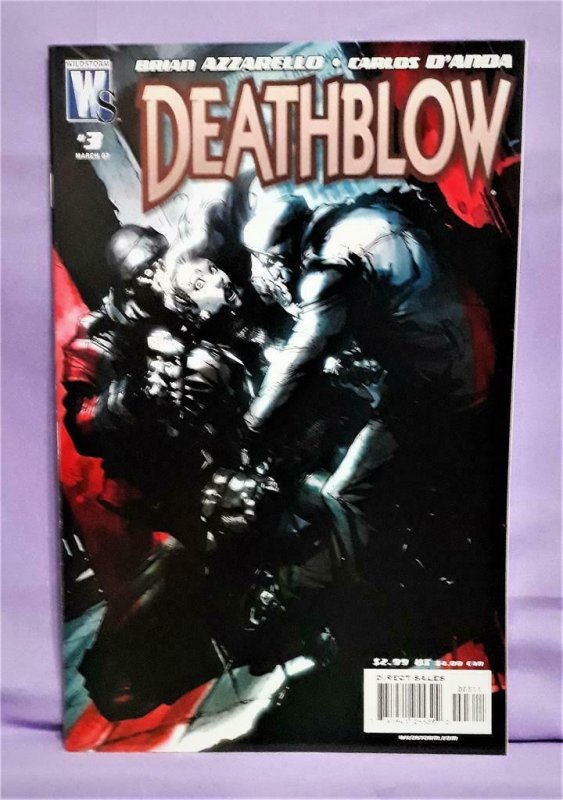 Brian Azzarello World Storm DEATHBLOW #1 - 9 Carlos D'Anda (DC, 2006)!