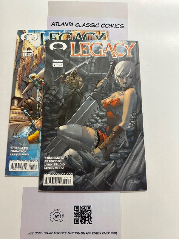 2 Legacy  Image Comics # 1 2  Spawn 111 CT6