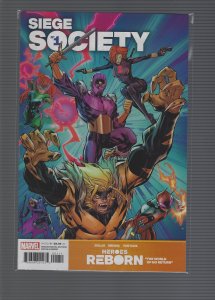 Heroes Reborn: Siege Society #1 (2021)