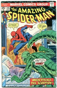 AMAZING SPIDER-MAN #146 1975-MARVEL COMICS-SCORPION vg