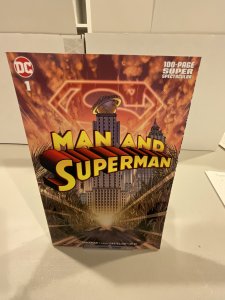 Man and Superman 100 Page Super Spectacular  Prestige Format 1-Shot  2019