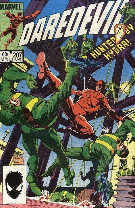 DAREDEVIL  (1964 Series)  (MAN WITHOUT FEAR) (MARVEL) #207 Near Mint Comics Book