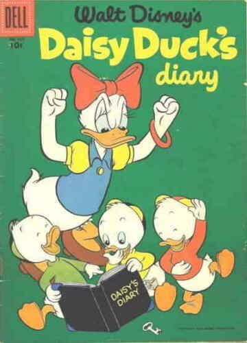 Four Color Comics (2nd Series) #659 VG; Dell | low grade - Daisy Duck Diary - we 