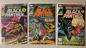 Marvel Premiere Black Panther #51-53 3 diff 6.0 (1980)