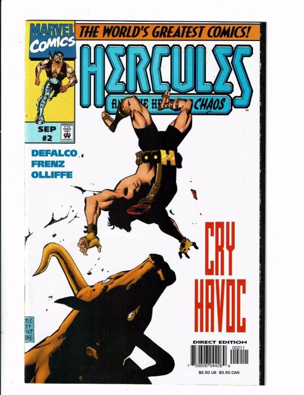 Hercules & The Heart Of Chaos Complete Marvel Comics Ltd Ser # 1 2 3 Thor BH5