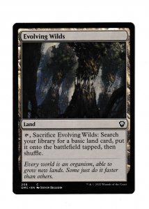 EVOLVING WILDS | COMMON | COMMANDER: DOMINARIA UNITED #208 | MTG 2022