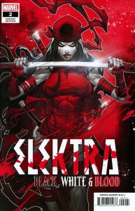 Elektra: Black, White, and Blood #2A VF/NM ; Marvel | Jonboy Meyers