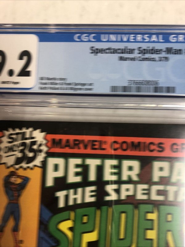 Peter Parker Spectacular Spider-Man (1979) # 28 (CGC 9.2 WP) | Frank Miller