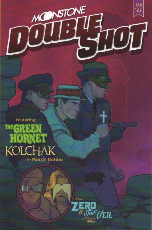 Moonstone Double Shot: The Green Hornet And Kolchak TPB #1 VF/NM ; Moonstone |