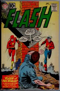 FLASH #123 - CGC Grade 4.5 - First Golden Age Flash in Silver Age! First Earth-2