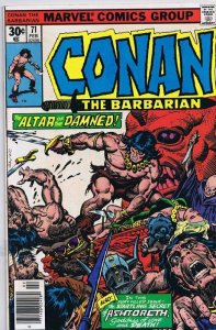 Conan the Barbarian #71 ORIGINAL Vintage 1977 Marvel Comics