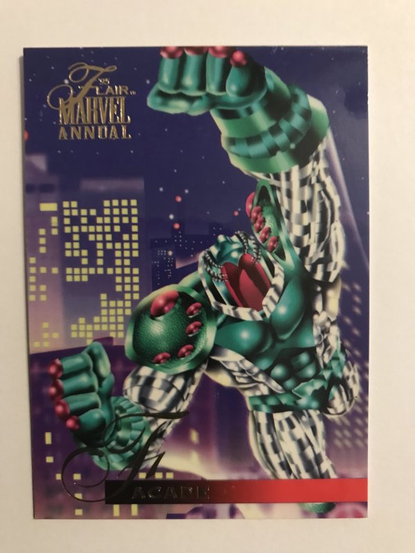 FACADE #54 card : Marvel Annual 1995 Flair; NM/M; base, Spider-Man